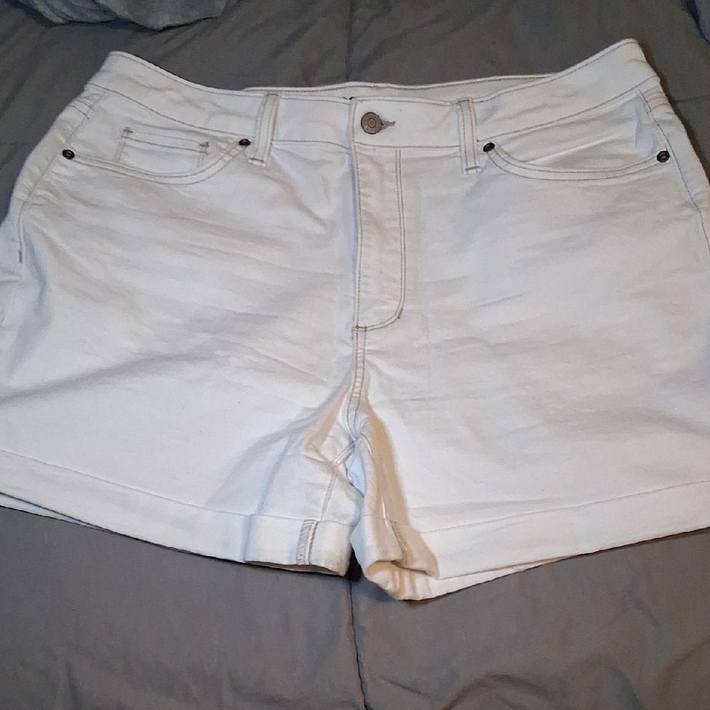 Sonoma White Denim Casual Jean Shorts